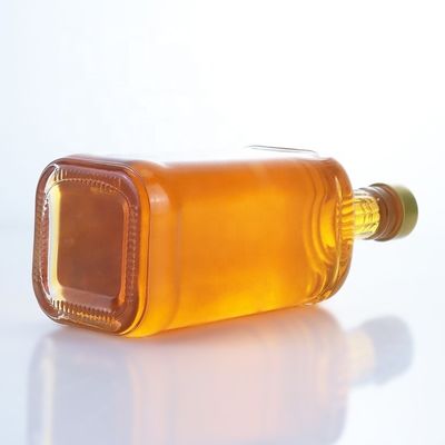 Kettingmateriaal Glas Duidelijk 500 ml 700 ml 750 ml Flint Glas Fles voor Vodka Gin Rum