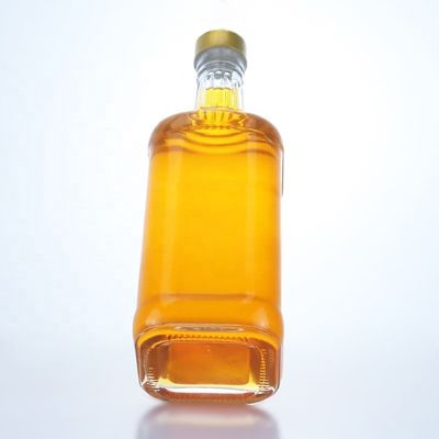 Kettingmateriaal Glas Duidelijk 500 ml 700 ml 750 ml Flint Glas Fles voor Vodka Gin Rum