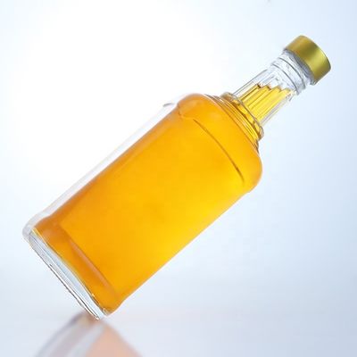 Kettingmateriaal Glas Duidelijk 500 ml 700 ml 750 ml Flint Glas Fles voor Vodka Gin Rum