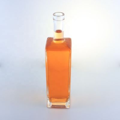 Glasfles met dikke bodem van 750 ml voor drank, drank, wijn, whisky, wodka, gin