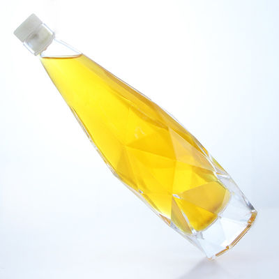 Duidelijke of op maat gemaakte unieke 750 ml Whisky Vodka Spirit glasfles voor drank