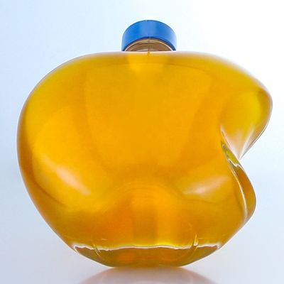Gepersonaliseerd logo Unieke lege drank glazen fles voor gin whisky rum tequila brandy