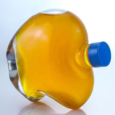 Gepersonaliseerd logo Unieke lege drank glazen fles voor gin whisky rum tequila brandy