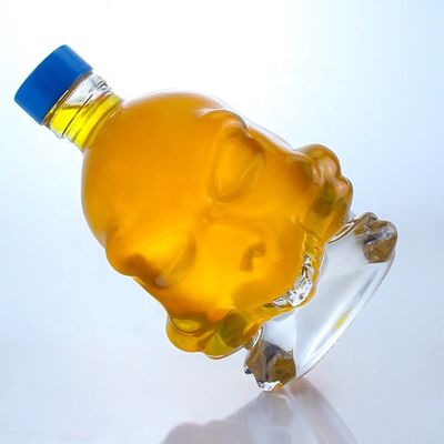 Gelast Super Flint Glas 750 ml Doorzichtige Glasfles met Schroefdop