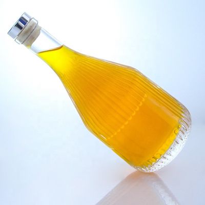 Flint Glass 500 ml 750 ml 1000 ml speciale vorm vodka whisky fles met aangepast logo