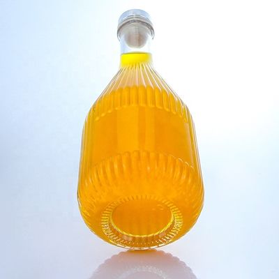 Flint Glass 500 ml 750 ml 1000 ml speciale vorm vodka whisky fles met aangepast logo
