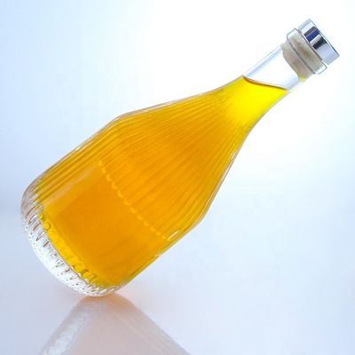 Flint Glass 500 ml 750 ml 1000 ml speciale vorm vodka whisky fles met aangepast logo