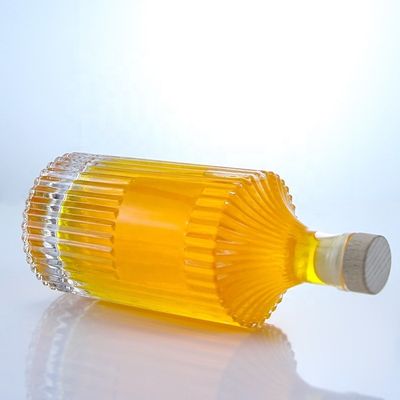 500 ml 750 ml 1000 ml transparante lege glazen fles voor wodka gin rum whisky brandy