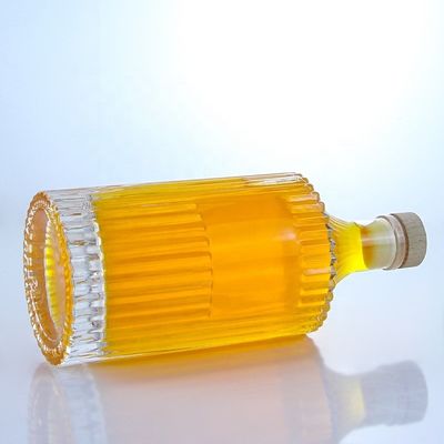 500 ml 750 ml 1000 ml transparante lege glazen fles voor wodka gin rum whisky brandy