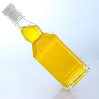 350 ml 500 ml Schroefkap Flint Glas Doorzichtige Fles voor Whisky Vodka Champagne Tequila Gin Rum