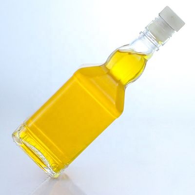 350 ml 500 ml Schroefkap Flint Glas Doorzichtige Fles voor Whisky Vodka Champagne Tequila Gin Rum