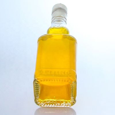 350 ml 500 ml Schroefkap Flint Glas Doorzichtige Fles voor Whisky Vodka Champagne Tequila Gin Rum