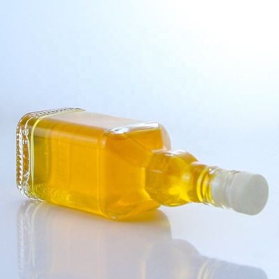 350 ml 500 ml Schroefkap Flint Glas Doorzichtige Fles voor Whisky Vodka Champagne Tequila Gin Rum