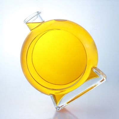 Dikke bodem van kurk Afdichting Type Leeg glasfles voor Gin Whisky Rum Tequila Brandy