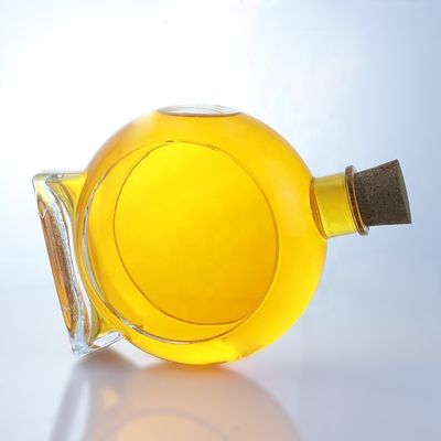 Dikke bodem van kurk Afdichting Type Leeg glasfles voor Gin Whisky Rum Tequila Brandy
