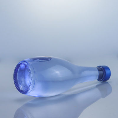 Glaskraag Uniek ontwerp 2022 Leeg Blauw Helder flesje voor Gin Whisky Rum Tequila Brandy