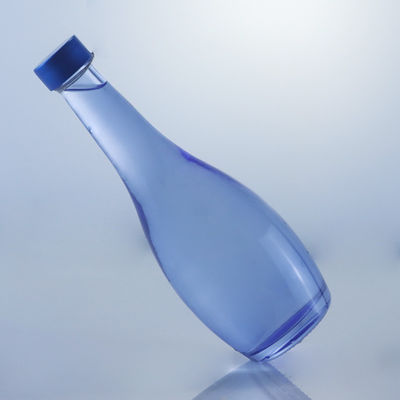 Glaskraag Uniek ontwerp 2022 Leeg Blauw Helder flesje voor Gin Whisky Rum Tequila Brandy