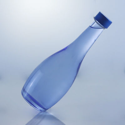 Glaskraag Uniek ontwerp 2022 Leeg Blauw Helder flesje voor Gin Whisky Rum Tequila Brandy