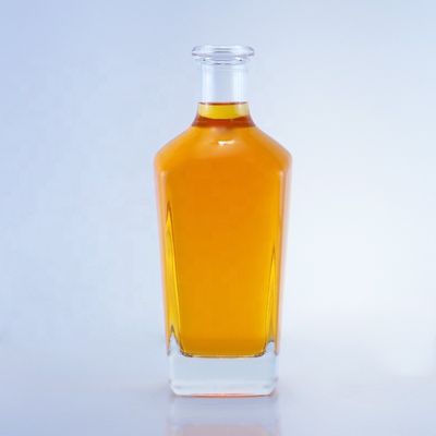 750 ml helder lak drank glasfles voor unieke vloeibare whisky vodka rum tequila