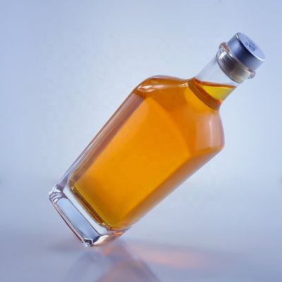 750 ml helder lak drank glasfles voor unieke vloeibare whisky vodka rum tequila