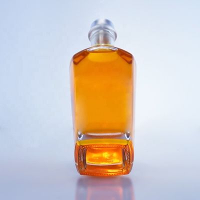 750 ml helder lak drank glasfles voor unieke vloeibare whisky vodka rum tequila