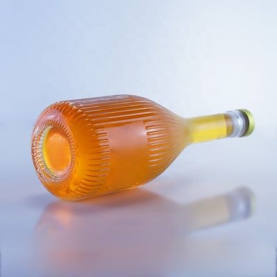 Doorzichtige lege glazen fles voor wodka gin rum whisky brandy in 500 ml 750 ml 1000 ml