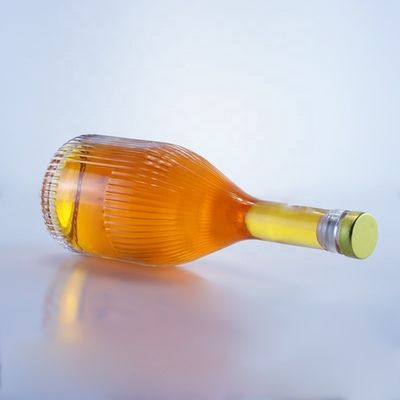 Doorzichtige lege glazen fles voor wodka gin rum whisky brandy in 500 ml 750 ml 1000 ml