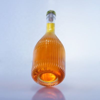 Doorzichtige lege glazen fles voor wodka gin rum whisky brandy in 500 ml 750 ml 1000 ml