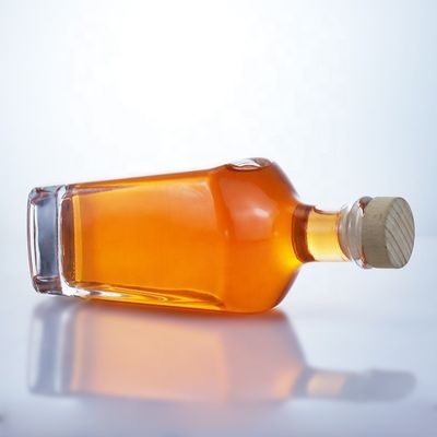 Warm stempelen Oppervlaktebehandeling Duidelijke of aangepaste kleur 750 ml rum Vodka Liquor Glasfles