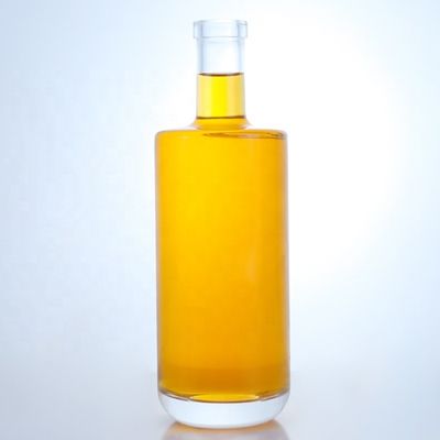 Doorzichtige glasfles met kurk voor whisky vodka tequila gin rum 500 ml/700 ml