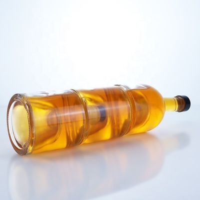Elegant 500 ml 750 ml 1000 ml Flint Glass Spirit Fles voor Whisky Vodka Champagne Tequila