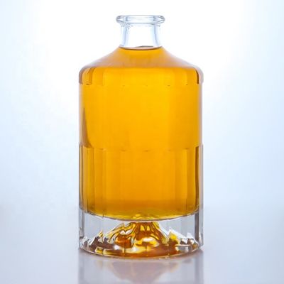 500 ml 700 ml 750 ml Flint Glass Spirit Gin Whisky Vodka Brandy Fles met kurk