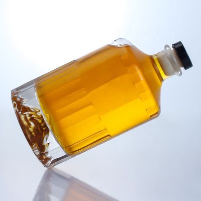 500 ml 700 ml 750 ml Flint Glass Spirit Gin Whisky Vodka Brandy Fles met kurk