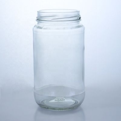 Wijn schroefdeksel Elegante 410 ml 500 ml transparante glazen fles voor salade Chili saus ketchup