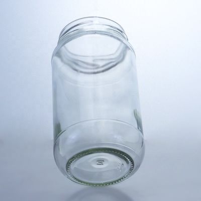 Wijn schroefdeksel Elegante 410 ml 500 ml transparante glazen fles voor salade Chili saus ketchup