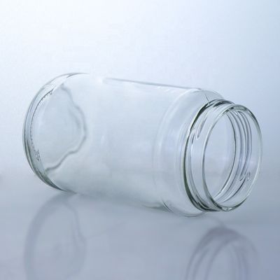 Wijn schroefdeksel Elegante 410 ml 500 ml transparante glazen fles voor salade Chili saus ketchup