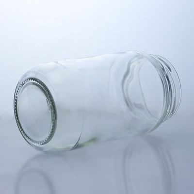 Wijn schroefdeksel Elegante 410 ml 500 ml transparante glazen fles voor salade Chili saus ketchup