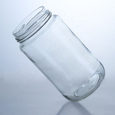 Wijn schroefdeksel Elegante 410 ml 500 ml transparante glazen fles voor salade Chili saus ketchup