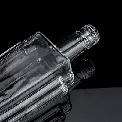 500 ml 700 ml 750 ml flintglasfles voor champagne gin rum doorzichtig en geïmprimeerd