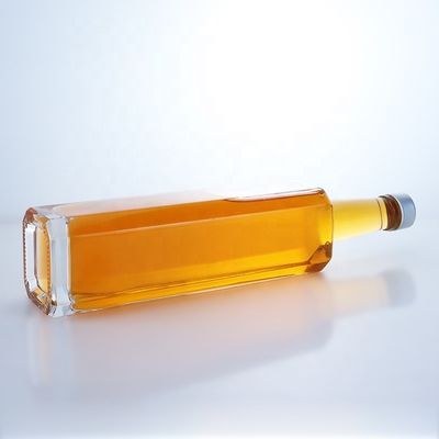 500 ml 750 ml vierkante whiskey vodka flessen voor schroeftop tequila glazen drank flessen