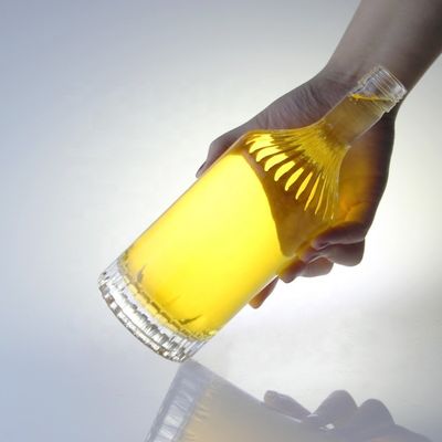 Glasfles met schroefdeksel voor whisky vodka champagne tequila gin rum 750 ml 1000 ml doorzichtig