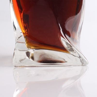 Whisky verzegelingsvorm Cork 750 ml/1000 ml doorzichtige glazen fles voor champagne
