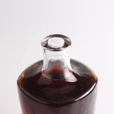 Whisky verzegelingsvorm Cork 750 ml/1000 ml doorzichtige glazen fles voor champagne