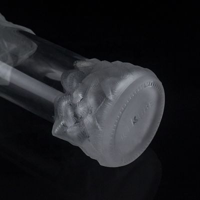 500 ml, 700 ml, 750 ml doorzichtige flintglasfles voor Champagne Gin Rum Uniek ontwerp