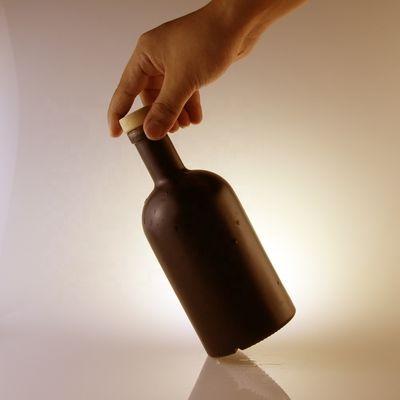 500 ml 750 ml lege glazen fles met kurk aangepast lak Vodka Tequila drank