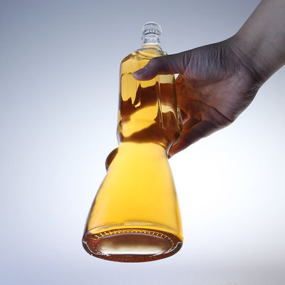 500 ml Whisky Glasfles Gun Shape Open Mold 700 ml Vodka Fles voor de drankenindustrie