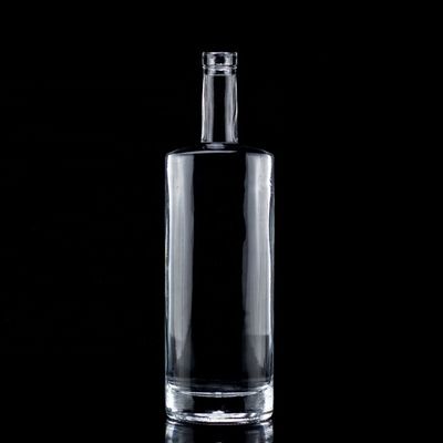 1750 ml 1000 ml glazen flessen voor drank Op maat gemaakte ronde wodkafles Versatile gebruik