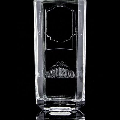 750 ml 75cl Super Flint Square Gekleurde Glasfles met Schroefdop Rum Vodka Whisky