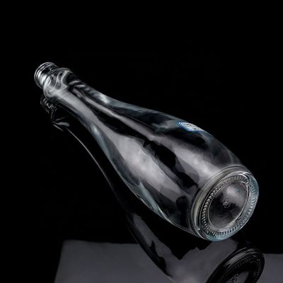 750 ml 75 cl Super Flint Teardrop in de vorm van Rum Vodka Whisky Glasfles Met Glaskraag