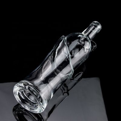 750 ml Super Flint ronde glazen fles met schroefdop voor VODKA